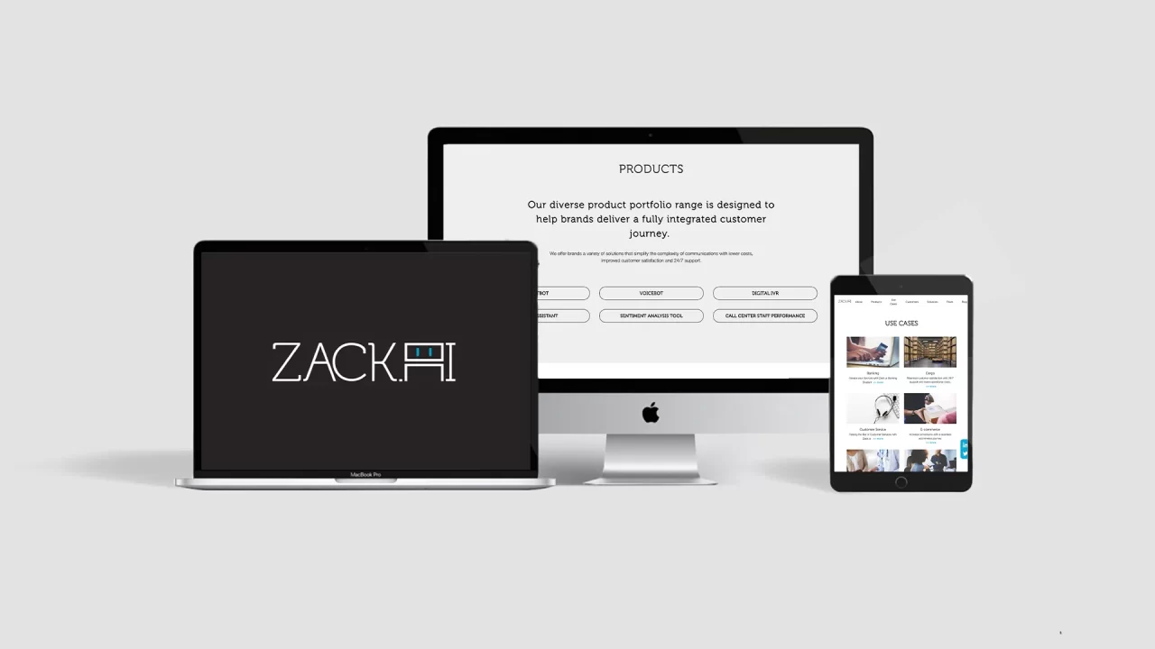 Web Brand Zack.Ai