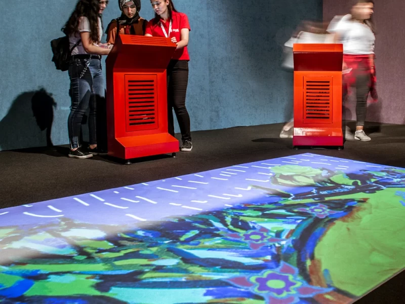 Interactive Archive of Ziraat Art Collection